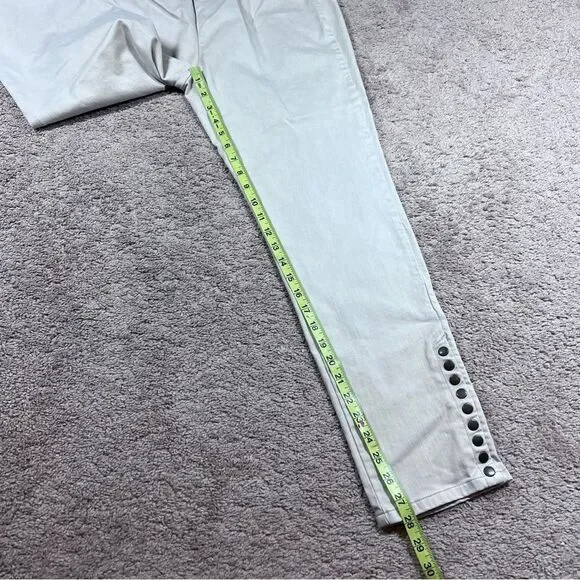 Soft Surroundings The Ultimate Snap Pull-on Pants  Womens Beige Size PM - Picture 3 of 7